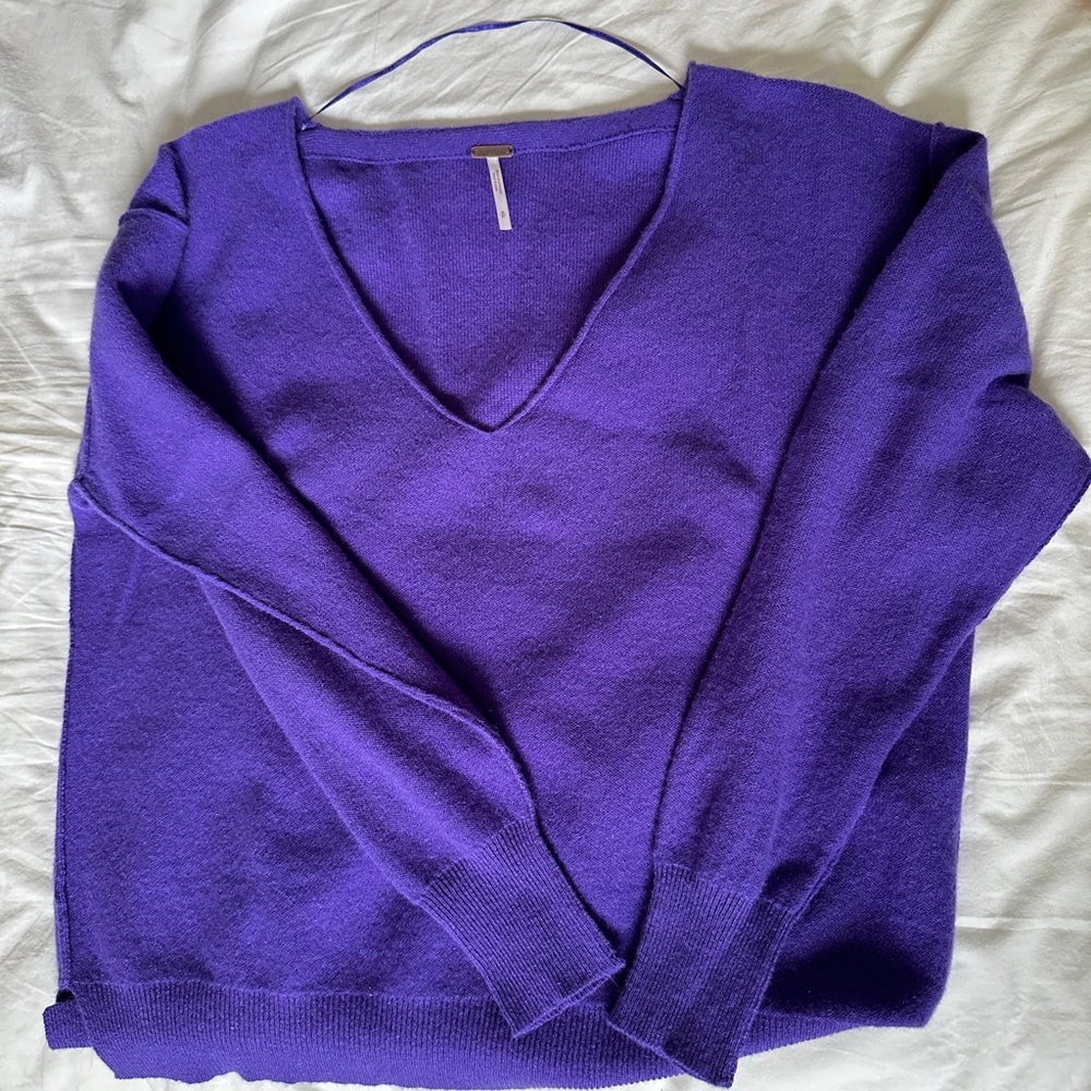 Free people harmony cashmere sweater